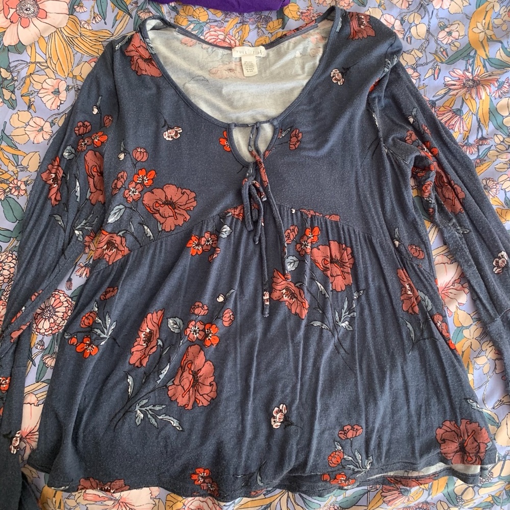 Full Tilt Bell Sleeve Shirt